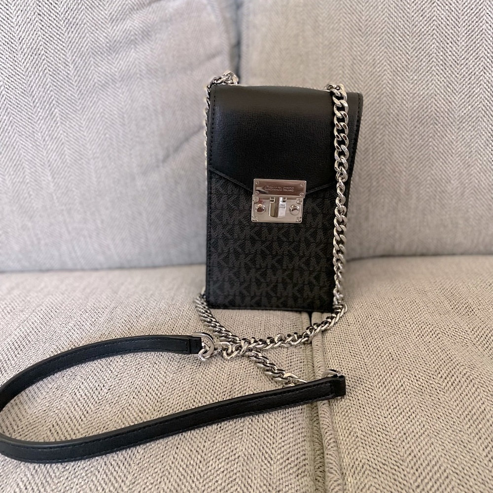 Michael Kors Rose Small NS Phone Crossbody